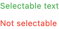SelectionArea